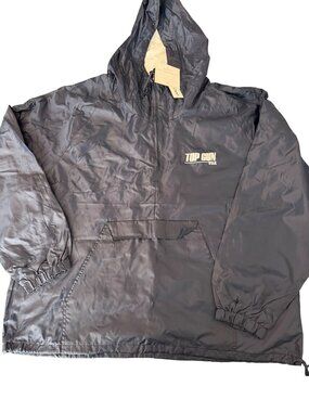 Vintage Paradise Point Pullover Windbreaker Top Gun USA Embroidery Sz 2XL NWT